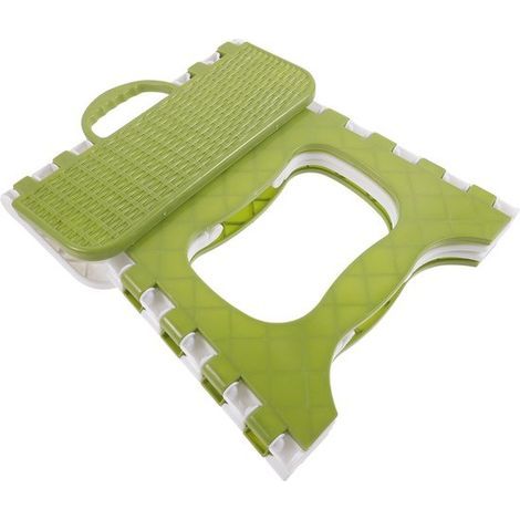 Tabouret pliant avec dossier - Chaise de camping pliante - Chaise de pêche - Convient pour une utilisation intérieure et extérieure - Chaise pliante portable - Idéale pour les voyages, la pêche et les (1/5)