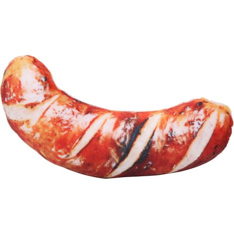 Dekoratives Plüsch-Lebensmittelkissen zur Lendenwirbelstütze und -dekoration - Wurstkissen als Geschenk (1/5)