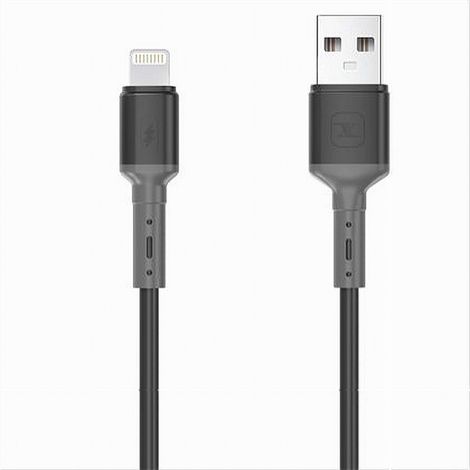 Trade Shop - USB / LIGHTNING-KABEL 3A 1 METER SUPER-LADEDATEN FÜR IPAD IPOD IPHONE F-IP042 -