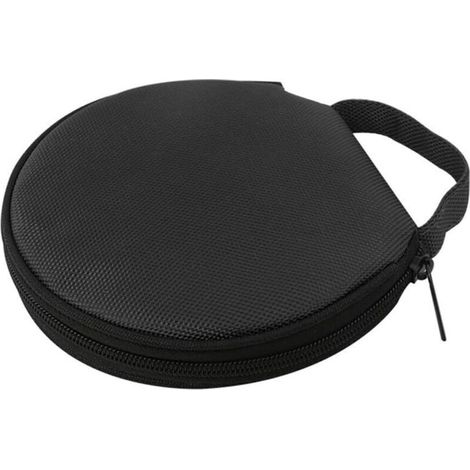 Pochette de rangement portable pour CD et DVD pour ranger 20 disques dans votre voiture ou votre maison (Noir) (1/5)