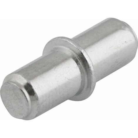 Taquet etagere 10 unités avec anneau pour perage – taquets pour étagères - taquets etageres - taquets - taquet étagère - taquet 20mm en acier massif, nickelé (1/4)
