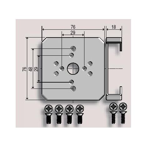 Support LS40 Modulo somfy (1/2)