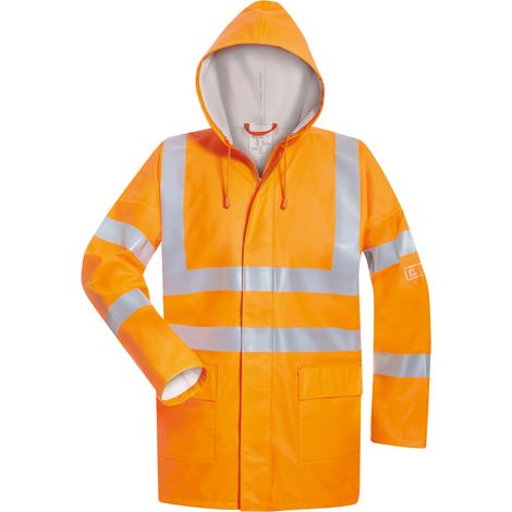 Gr .XL (58/60) FRIDBERT MULTINORM PU-REGENJACKE orange FRIDBERT MULTINORM PU (1/2)