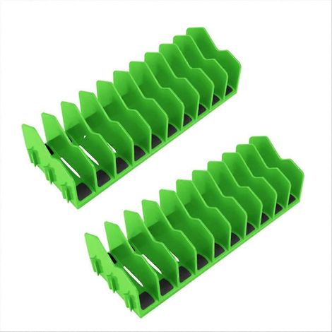 Plier organisateur support 10 slot pliers cutters organisateur support antidérapant rubber base drawer toolbox (1/5)