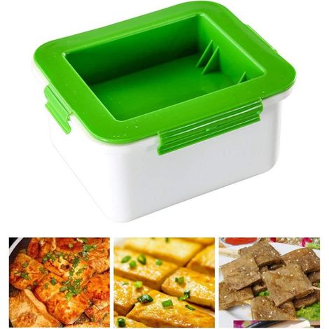prensa para tofu, extracción de agua eficiente, polipropileno seguro, apto para lavavajillas, ideal para cocinar en casa. (1/5)