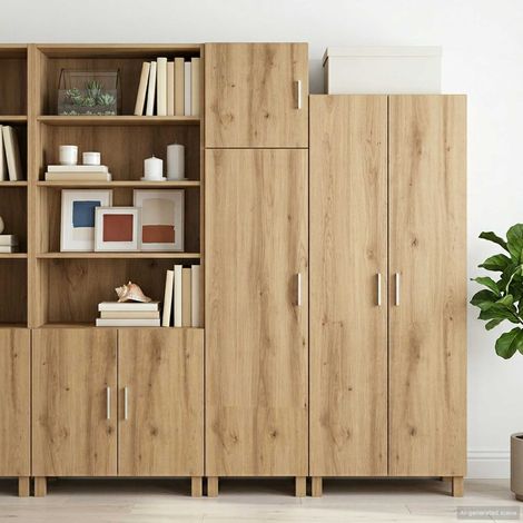 vidaXL Wall Cabinet Artisan oak 40 x 42.5 x 40 cm (1/5)