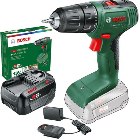 Bosch 06039D8000 Cordless 18v Drill Driver EasyDrill 18V-40 + 4AH Battery Kit