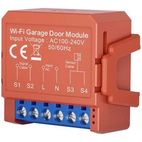 Ouvre-porte de garage intelligent Concentrateur Wi-Fi compact avec contrôle Alexa et Google Home Alertes de porte en temps réel pour une sécurité renforcée Design compact pour une installation faci (1/4)