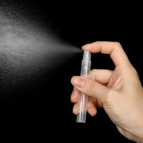 Lot de 30 mini vaporisateurs, atomiseur de parfum rechargeable à brume fine, petit récipient d'échantillon vide (1/4)