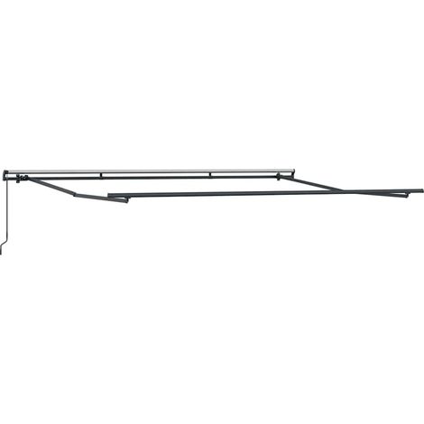 vidaXL Estructura del Toldo Gris antracita 500 x 300 cm Aluminio (1/2)
