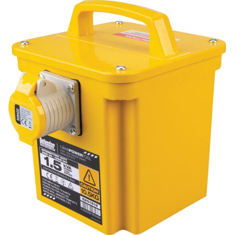 Draper 36397 Defender E201512 110V 1.5kVA Transformer, 16A