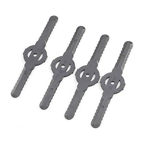 20 Lames de Tondeuse à Gazon en Plastique - Lames pour Tondeuse à Gazon Sans Fil (Outil de Jardinage) (1/5)