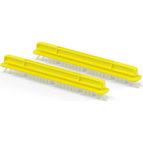 Kärcher Set de Brossettes Pour la Brosse Grand Format Pour Joints, Poils Résistants, Facile à Changer, Nettoyage Confortable des Joints, Accessoires d'Origine Pour Nettoyeurs Vapeur Kärcher (1/5)