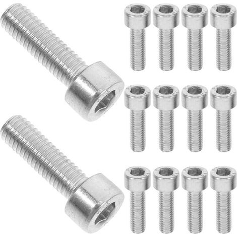 Lot de 20 Vis de Réglage pour Tronçonneuse à Essence Fixation en Métal 15X5Mm Accessoires de Réparation Solide Vis de Démarreur Compatibles pour Entretien Forestier et (1/5)