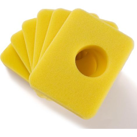 6 Pièces Filtres à Air pour Tondeuses 799579, 799579 Filtre à Air, Filtre à Air en Mousse 799579, Compatible avec Briggs & Stratton 450E 500E 550E 550EX (1/5)