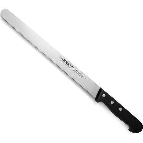 Coltello da prosciutto Arcos Mango Universal 283804 Nitrum Steel, con Mango Poliossimetilene e 30 cm di lama in valigetta