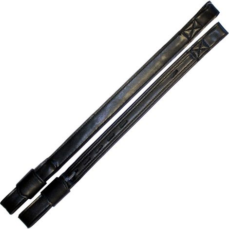 Staffili Daslo inestensibili con regolazione a T: 70 cm, Nero 10
