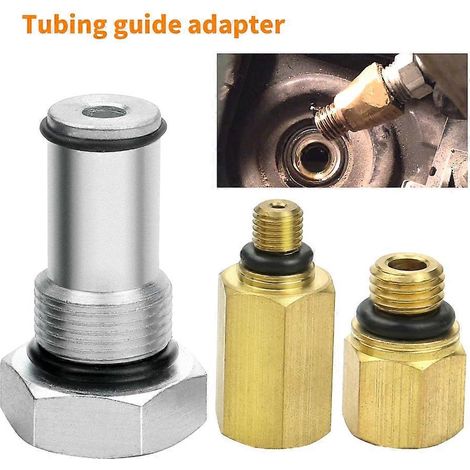Adaptateur de rampe d'huile, douille de soupape avec outil de joint pour moteur diesel Powerstroke 6.0L (1/4)