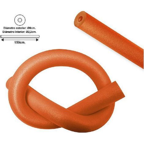 Tuyau Flottant Pour Piscine ø6x150cm Orange Pour Jeux D'eau Exercices 062899c