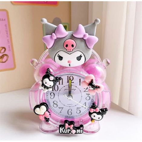 Réveil Sanrio Hello Kitty My Melody Cinnamoroll, minuteur de cuisine kawaii, mini réveil pour salon, décoration intérieure, cadeau Kuromi (1/4)