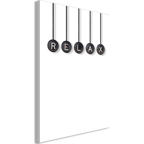 Tableau Imprimé "Relax" 60 x 90 cm (1/2)