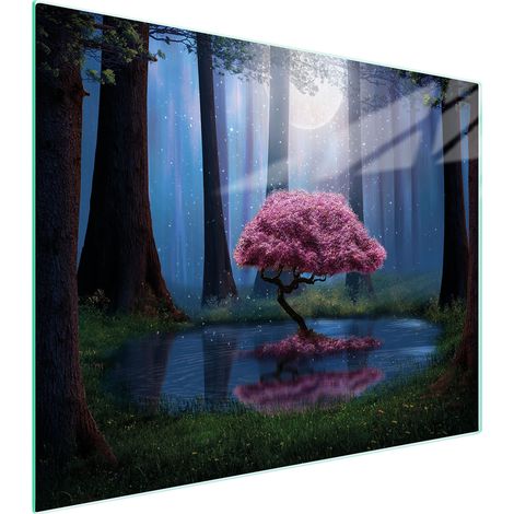 Glasschneidebrett 52x40 Baum (1/5)