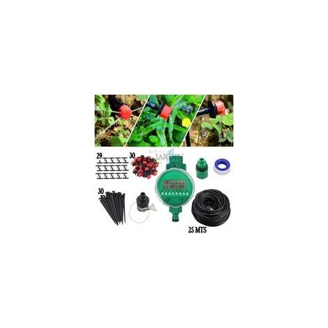 Kit d'arrosage goutte à goutte automatique pour pots et plantes 25 mètres (1/5)
