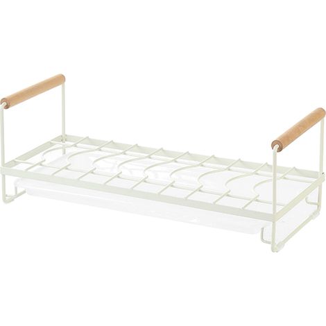 Rack De Rangement Pour Bols Et Assiettes - Support Vertical En Fer - Drainage Non Percé - Pour Cuisine Tabletop - 38,5 X 16 X 14 Cm - 1 Pièce (1/4)