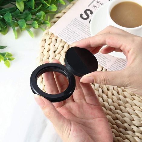 Ensemble de bouchons et couvercles en silicone pour parasol de terrasse en verre (noir) (1/4)