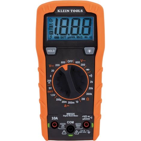 Klein Tools Multimètre numérique manuel 600 V CAT III (1/5)