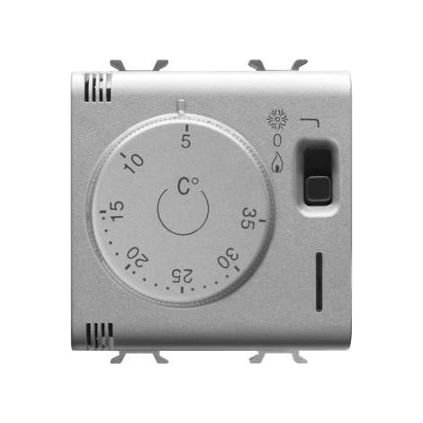 THERMOSTAT 2M 230VCA-50/60Hz TITANE GEWISS GW14705