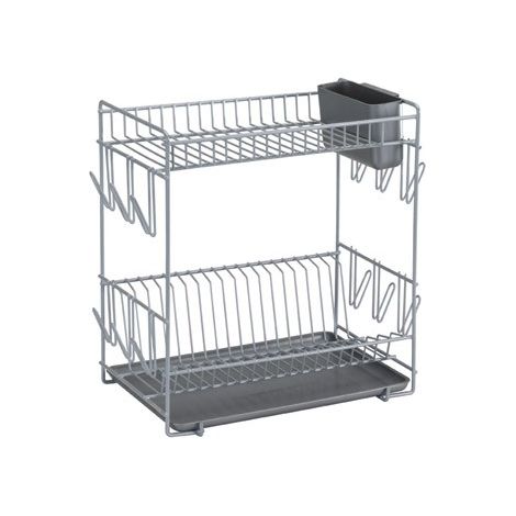 Escurreplatos SAUVIC grande gris 89010 (1/2)