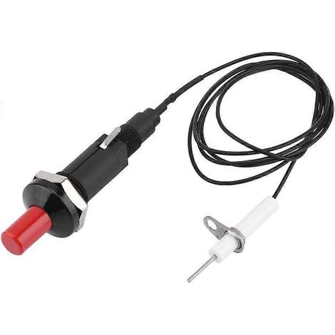Kit d'allumage piézoélectrique, 1 sur 2. Allumeur à bouton-poussoir pour cuisinière à gaz et barbecue. (1/5)