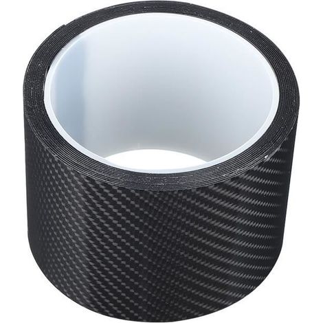 Autocollant en fibre de carbone SURENHAP - Anti-rayures - 7cm x 3m (1/4)