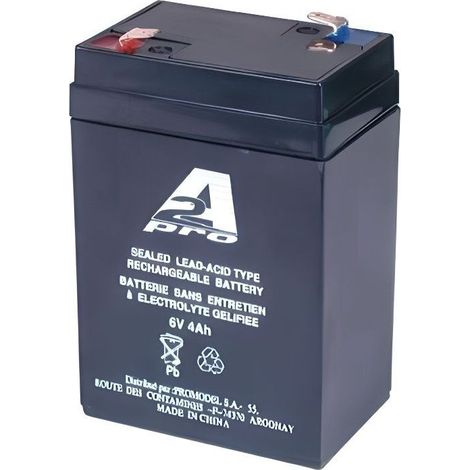Batterie plomb 6V 4Ah