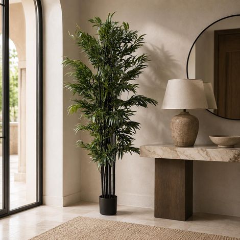 200cm Fire Retardant Natural Bamboo Tree - Premium Quality (1/5)