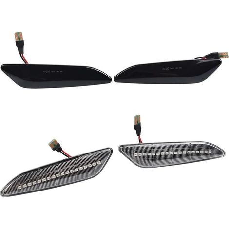 Clignotants LED Feu De Position Latéral Dynamique Clignotant pour (1/4)