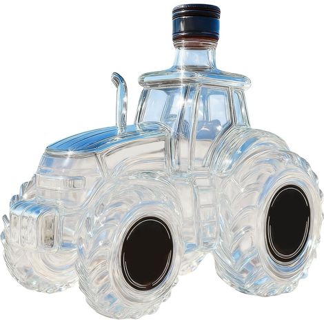 Tractor Whisky Décanteur 300 ml Bouteille de Whisky Tracteur (1/5)
