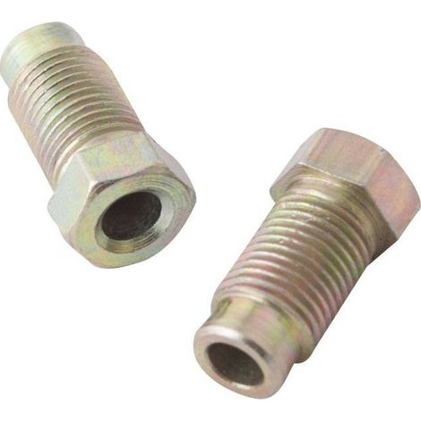 20 raccords tuyaux freins M10x1 ø4.75mm embase décolletée L.20mm - SA 0774 - Equipements
