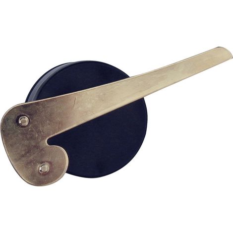 Berger & Schröter 814554 Mittelpunkt-Finder (L x B x H) 133 x 45 x 10 mm Messing (1/2)