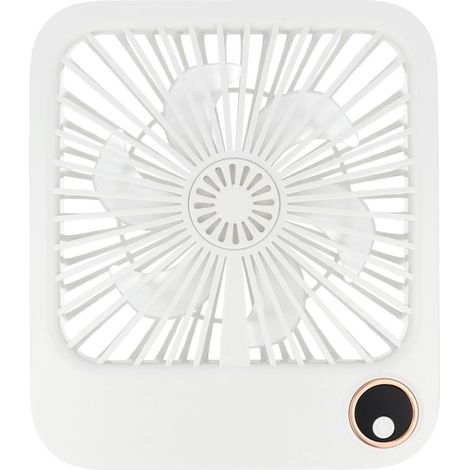 Ventilateur de bureau, W30, avec pied réglable, blanc (1/5)