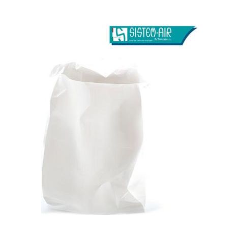 20 Sacs pour centrales d'aspiration Sistem Air Industrial Clean Small, LT50, LT80, Tecno Star, Tecno Star Dual Power, Tecno Block Mini, Tecno Block Maxi et Revo Block 500, Sistem Air 1614.2