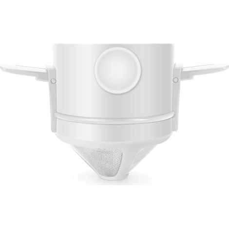 Kaffeefilter für Pour-Over-Kaffee, Edelstahl, langsamer Tropffilter, Metallkegel