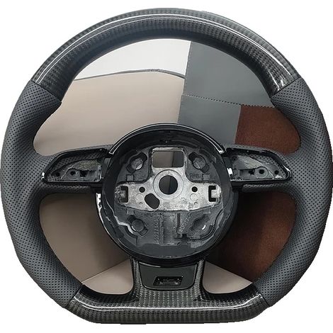 Lenkrad, Leder- oder Carbonmaterial, Plug-and-Play-Kompatibilität, B8 Kohlenstoff (1/2)