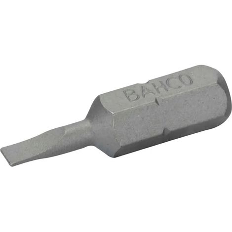 Punte cacciavite Bahco standard tip lega 25 mm 5 pezzi