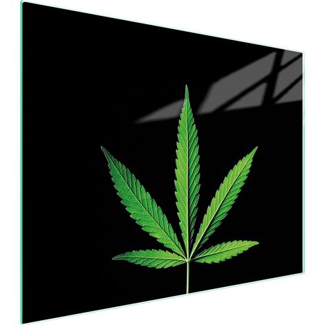 Planche à découper en verre 52x40 feuilles (1/5)