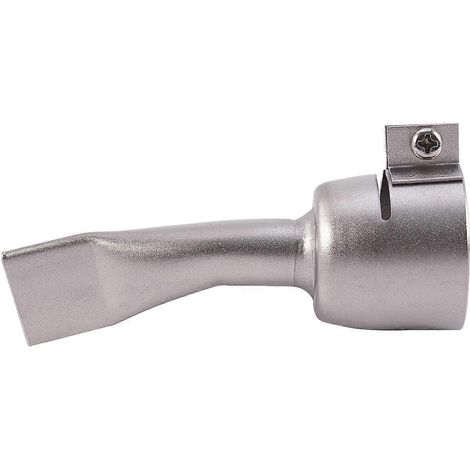 Buse de soudage 20 mm à fente plate grand angle pour soudeuse à air chaud plastique, buse chauffante, couple de soudage plastique (1/3)