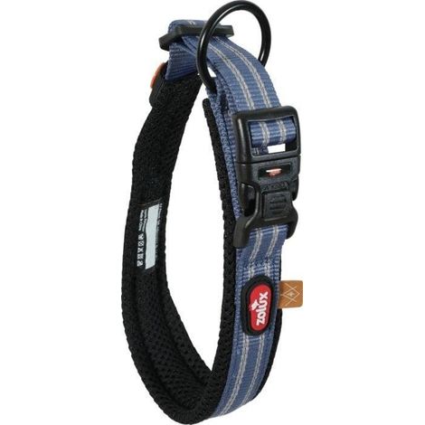 Zolux Collar Confort azul ajustable para perro