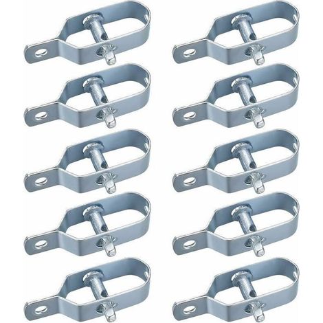 Steel cable tensioner (10 pieces), fence tensioner, barbed wire tensioner, tension cable connector kit (1/5)