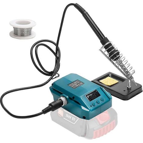 Fer à souder sans fil pour Bosch Professional 18V System GBA, 60W avec température réglable - JBMEDIA (1/4)
